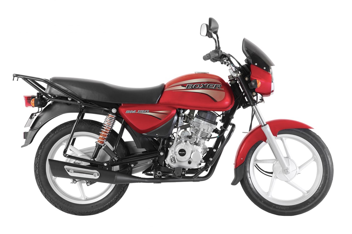 Мотоцикл Bajaj Boxer BM 150 DISK, красный